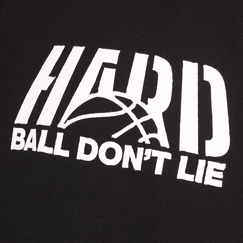 мужская черная футболка Hard Ball Don`t Lie Tee Ball Don`t Lie Tee-blk - цена, описание, фото 2